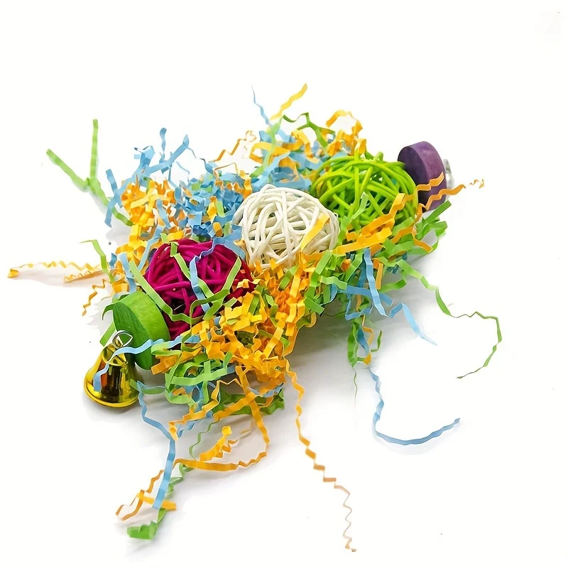 3pcs Parrot Foraging Toy Pack-Engaging Interactive Play Experience, Challenges Natural Behavior, Bird Toys for Parrots