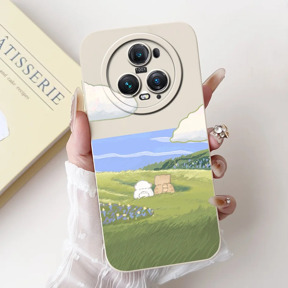 Shockproof Matte TPU Soft Case for Honor Magic 5/Pro - Full Coverage Protective Cover