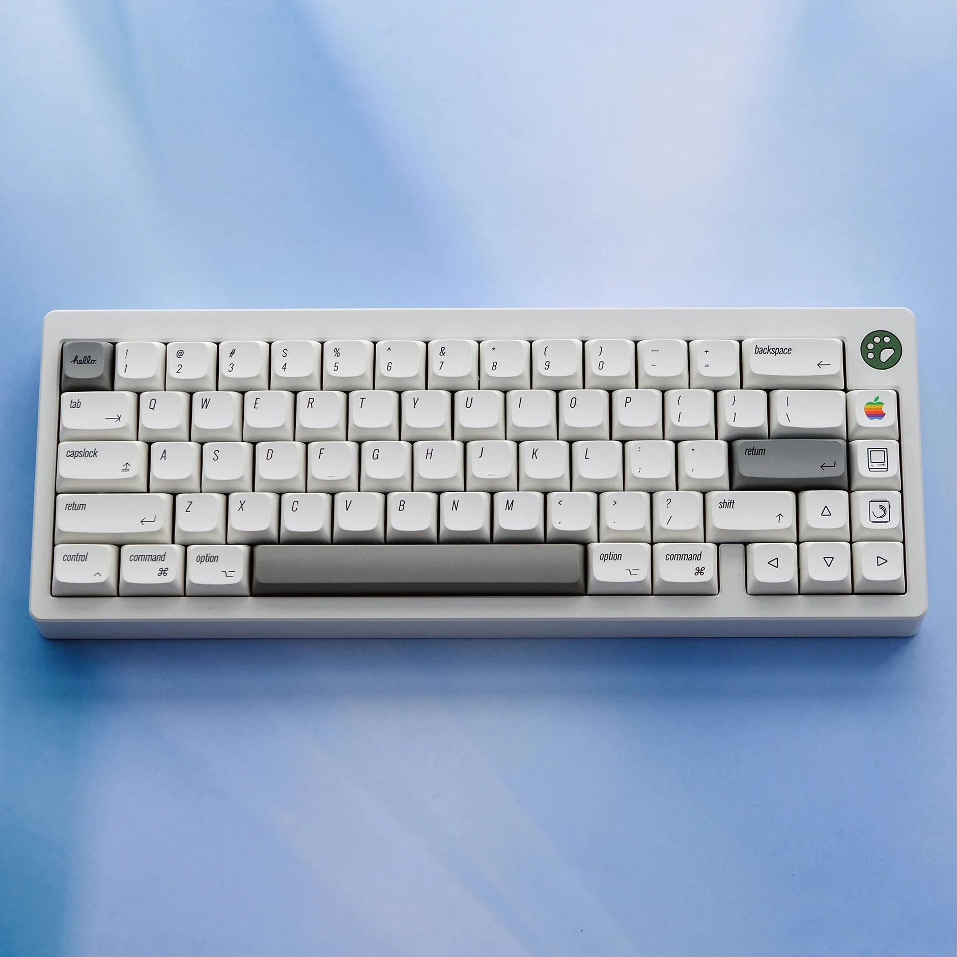 Chaves Mac Keycaps Xda Perfil Inglês Keycaps Pbt Tintura Sublimação Teclado Mecânico para mx Switch 61 68 71 84 96 104 133