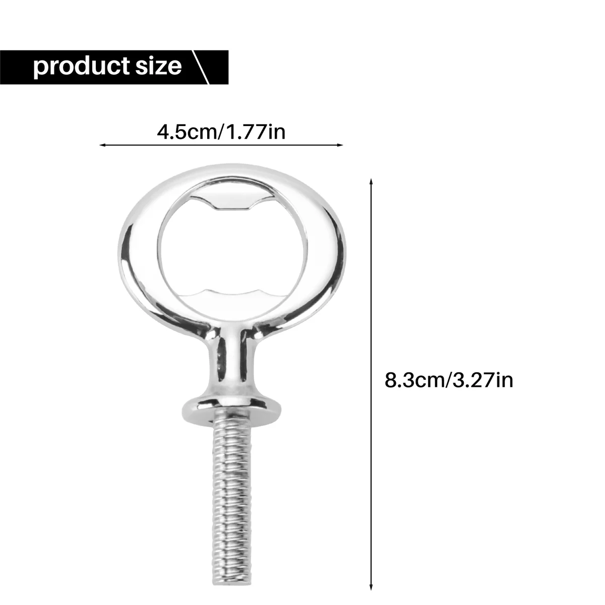 

8 Pieces Bottle Opener Kit Metal Bottle Opener DIY Craft Beer Bottle Opener Blank Bottle Opener