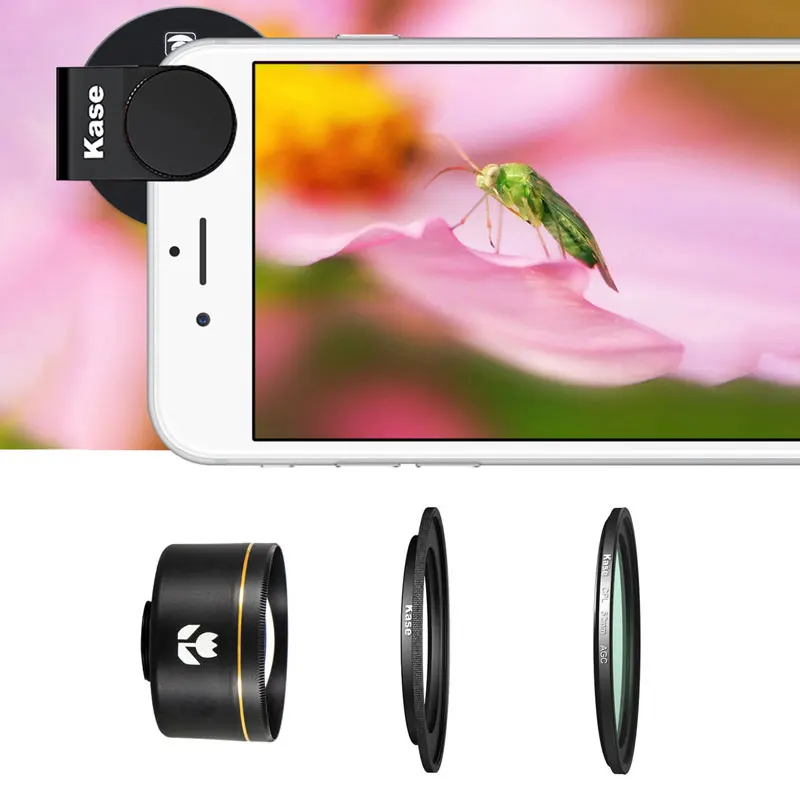 

Kase Master Macro Lens with 52mm CPL Filter For Smartphone