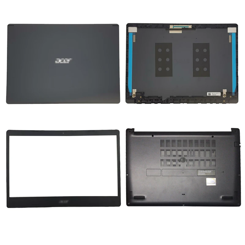 

New Top Back Case For Acer Aspire A514-52 A514-52G LCD Back Cover/Front Bezel/Bottom Case Rear Housing Cover Black