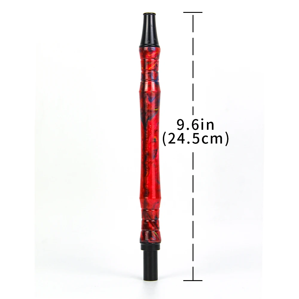 9.64Inch Resin Hookah handle Cachimbas Chicha Shisha Stem Narguile Smoking Water pipe Hookah Handle Accessories 2