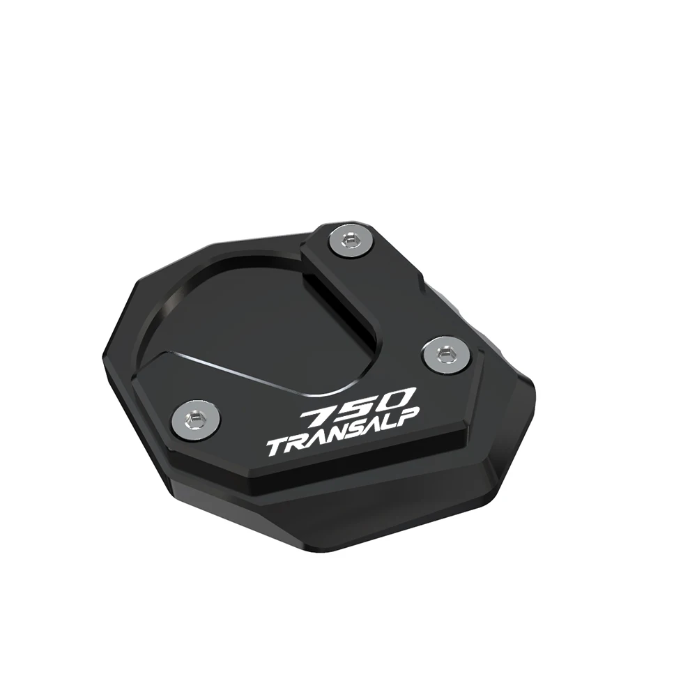 혼다 XL750 XL 750 TRANSALP 750 2023 2024 CNC 킥스탠드 익스텐더, 풋 사이드 스탠드 익스텐션 패드 지지대 플레이트 미끄럼 방지 베이스