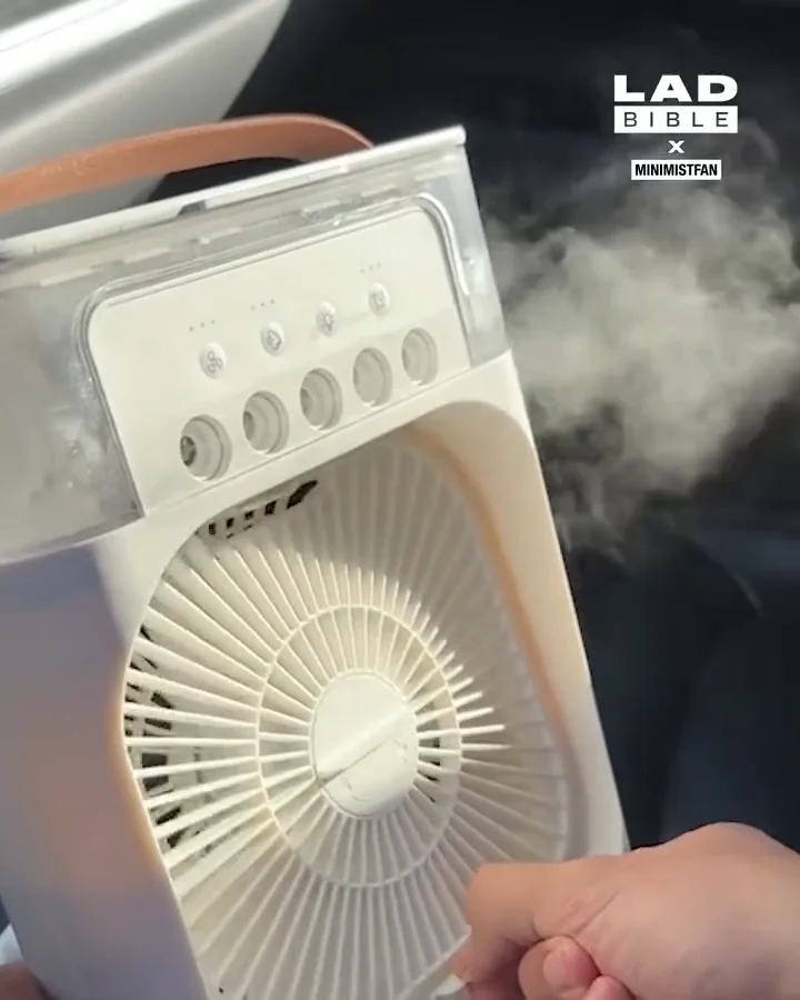 Mini Water Cooler Fan With Humidifier (Original Product)