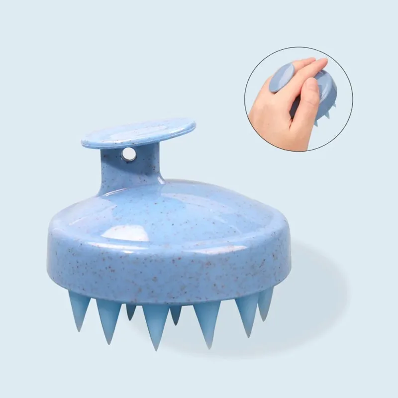 Silicone Scalp Massage Comb Hair Washing Brush for Itching Relief