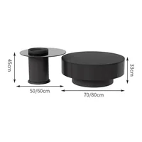Tables basses minimalistes italiennes, style nordique de luxe, centre de Salon, hôtel, Salon, meubles de maison, Stolik Kawowy FYCT 6