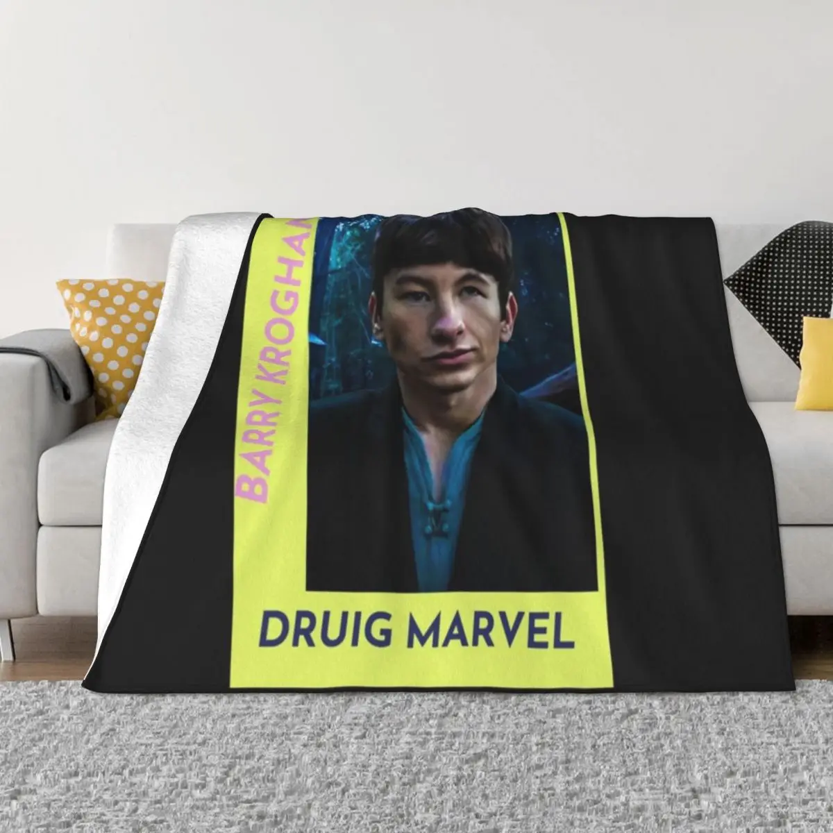 DRUIG 대형 이불 및 던지기 담요, 장 소파 담요