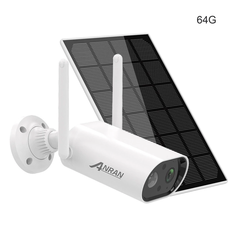 태양광 발전 WiFi 홈 보안 시스템 모션 감지 양방향 오디오 IP65