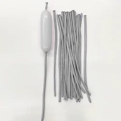 Colorful Magic Twisting Balloons for Creative Party Decorations (Gray)