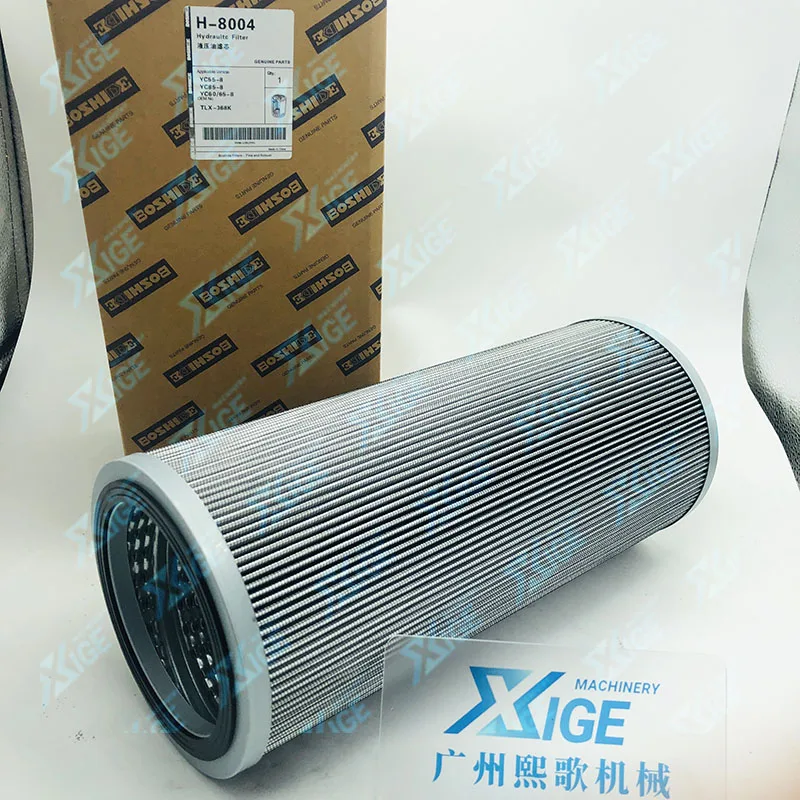 High Quality TLX-368K TLX368K H-8004 Hydraulic Pump Oil Return Filter Element for YC55-8 YC65-8 YC60-8 YC85-8 Excavator Diesei