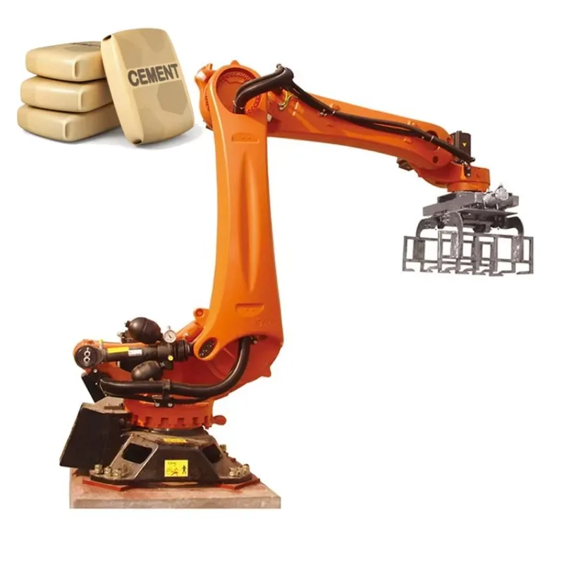 Palletizzatore robot con sistema robotico di palletizzazione personalizzato per l'integrazione automatica del trasportatore dei cartoni - immagine 2