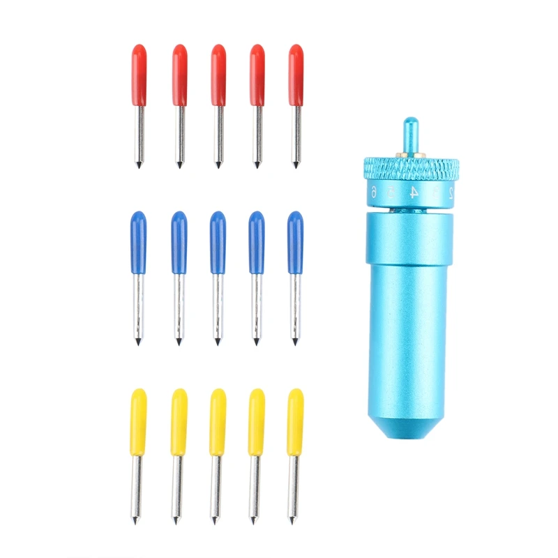 Soporte De Cuchilla Y 15 Cuchillas De Repuesto Hq Para Mimak