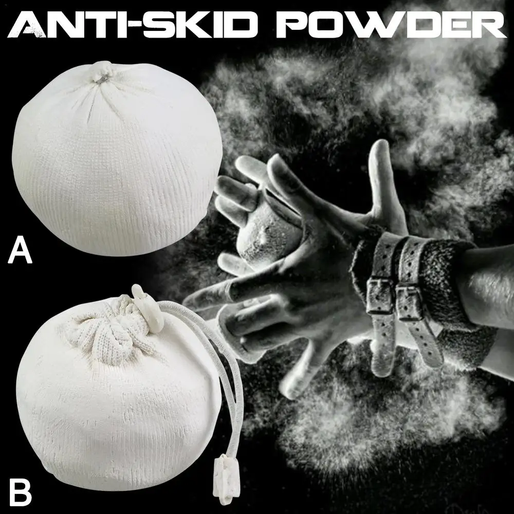 Description Picture 2 of itemWeightlifting Anti-skid Powder Gymnastics Climbing Powerlifting Powders Gym Chalk Magnesium Powder Ball Fitness Accessory
