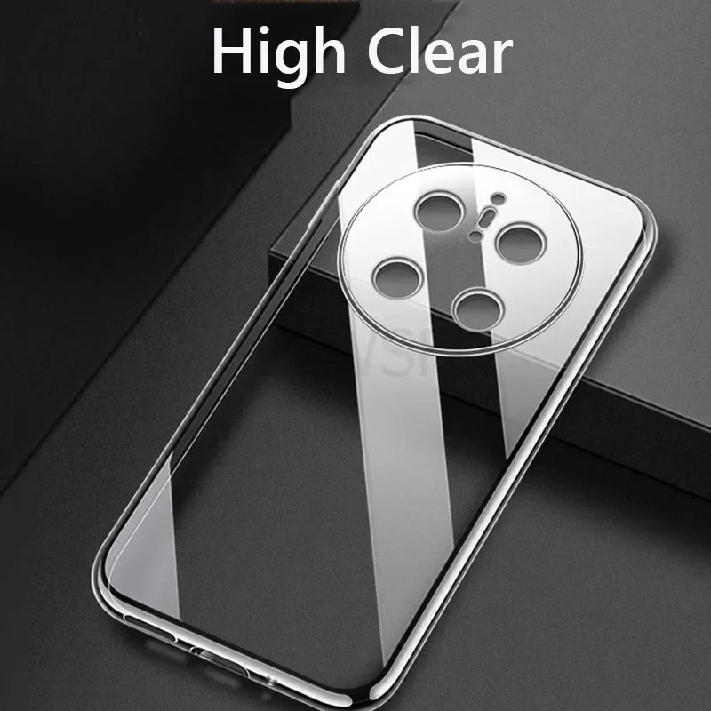Clear Transparent Slim Soft TPU Phone Case