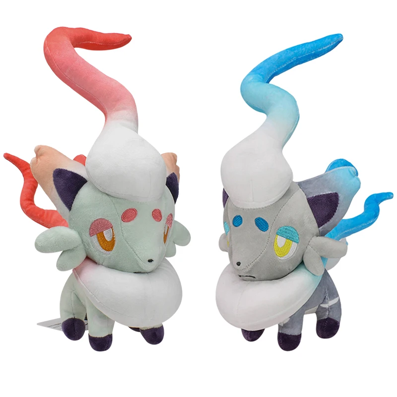 Pokemon Hisuian Zorua Zoroark New Plush Toys Shiny Zorua Sleeping - Main Image