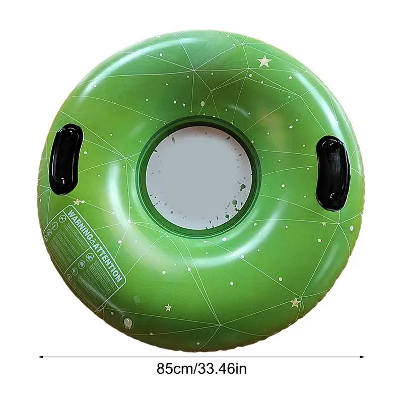 Snow Sled Heavy Duty Inflatable Snow Tube For Sledding Portable Sledding Tube Funny Sled Winter Outdoor Fun Toys For Family