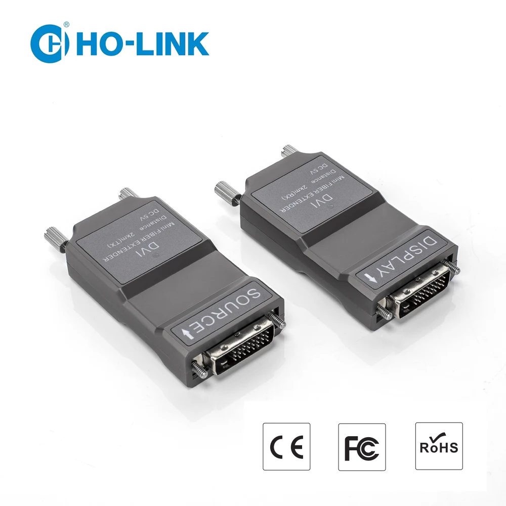 MINI DVI Extender SM Single Fiber 1km LC Port for Broadcast mini dvi extender sm single fiber 1km lc port for broadcast