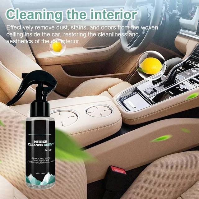 500ml Car Cleaning Interior Leather Conditioner Supplies Refurbishment  Agent Multipurpose Automotive Interior Cleaner Spray - AliExpress