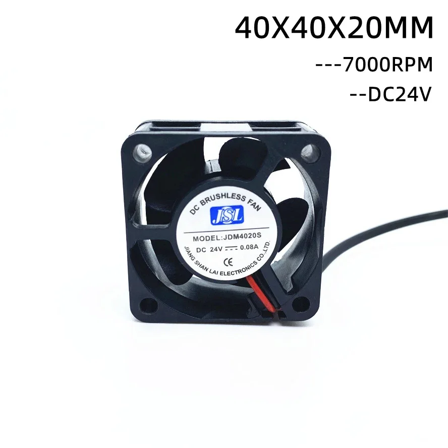 aokin 40mm brushless cooling fan 40x40x20mm cooler 4020 12v 24v dc fan 2pin cooling for computer case heatsink 3d printer NEW DC24V 4020 40x40x20mm Cooling Fan Power Supply Cooling Fan 3D Printer Fan 2wires