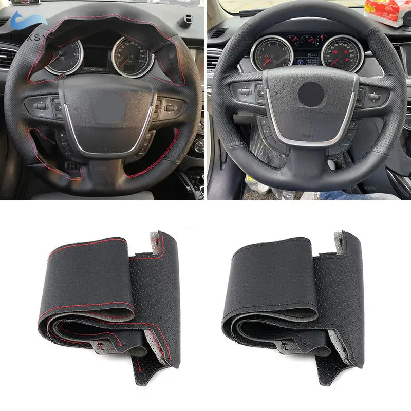 For Peugeot 508 2011 2012-2017 2018 508 Sw 2011-2018 Car Steering Wheel  Cover Microfiber Leather D Shape Auto Accessories - Steering Covers -  AliExpress