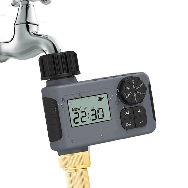 Smart Irrigation Timer Waterproof Automatic Timed Irrigation Controller Intelligent Sprinkler Timer for Outdoor Garden Lawn 2