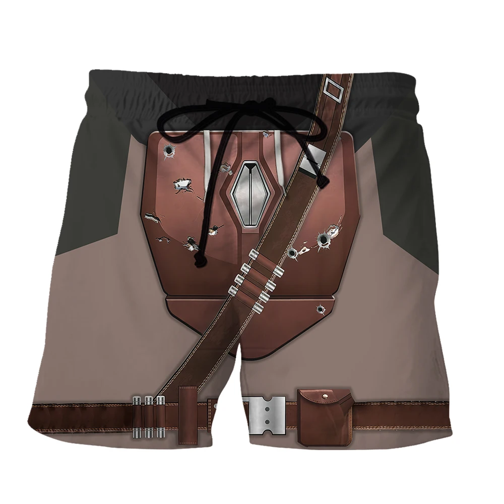 SONSPEE Bulletproof Clothing 3D Print Shorts Men Women Soldier Army Graphic Short Pants Personality Street Hip-hop Style Streetw