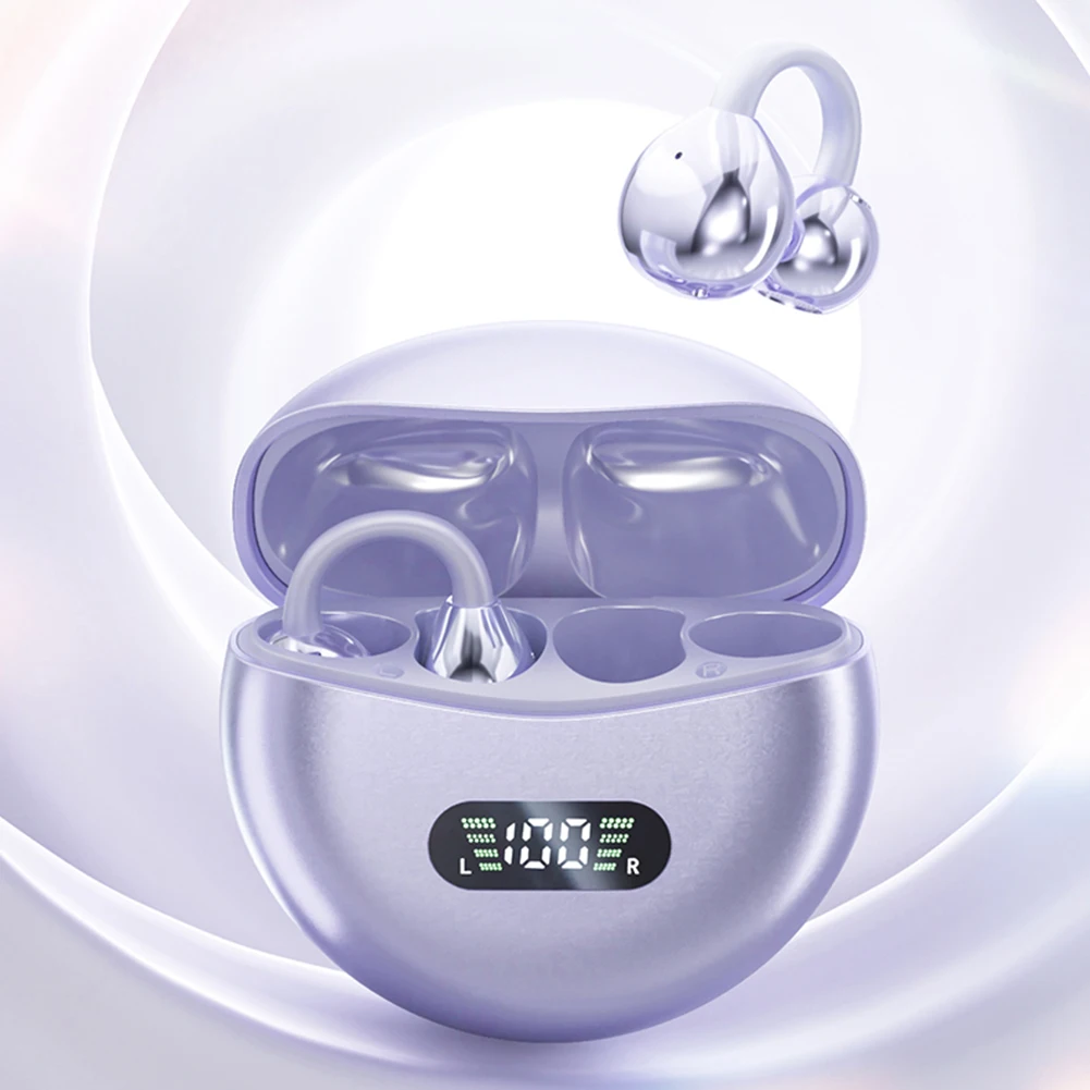 M79 M91 Translator Earbuds Open Ear Clip Earbuds 144 Languages Real Time Translator Headphones Wireless Bluetooth 5.4 Earphones Translator Earbuds Translator Earphones