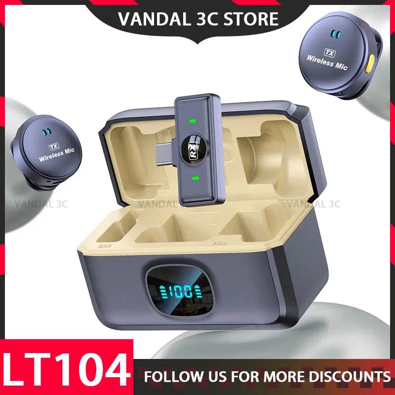 

Новый беспроводной магнитный микрофон с всасывающей кнопкой, ошейник с микрофоном 2,4 ГГц и зарядкой, компактный для записи видео, подключи и работай