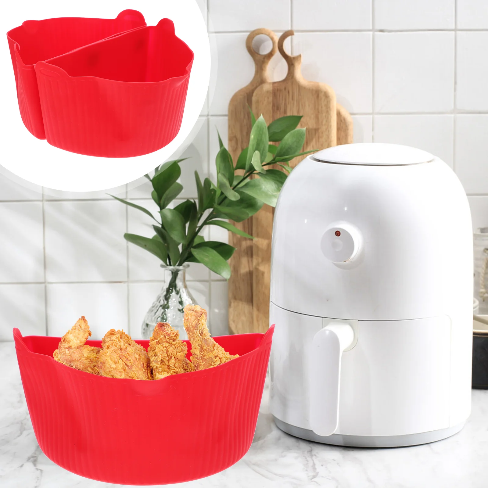 

2Pcs Reusable Cooker Liner Multi-function Cooker Divider Slow Cooker Insert Cooking Supply
