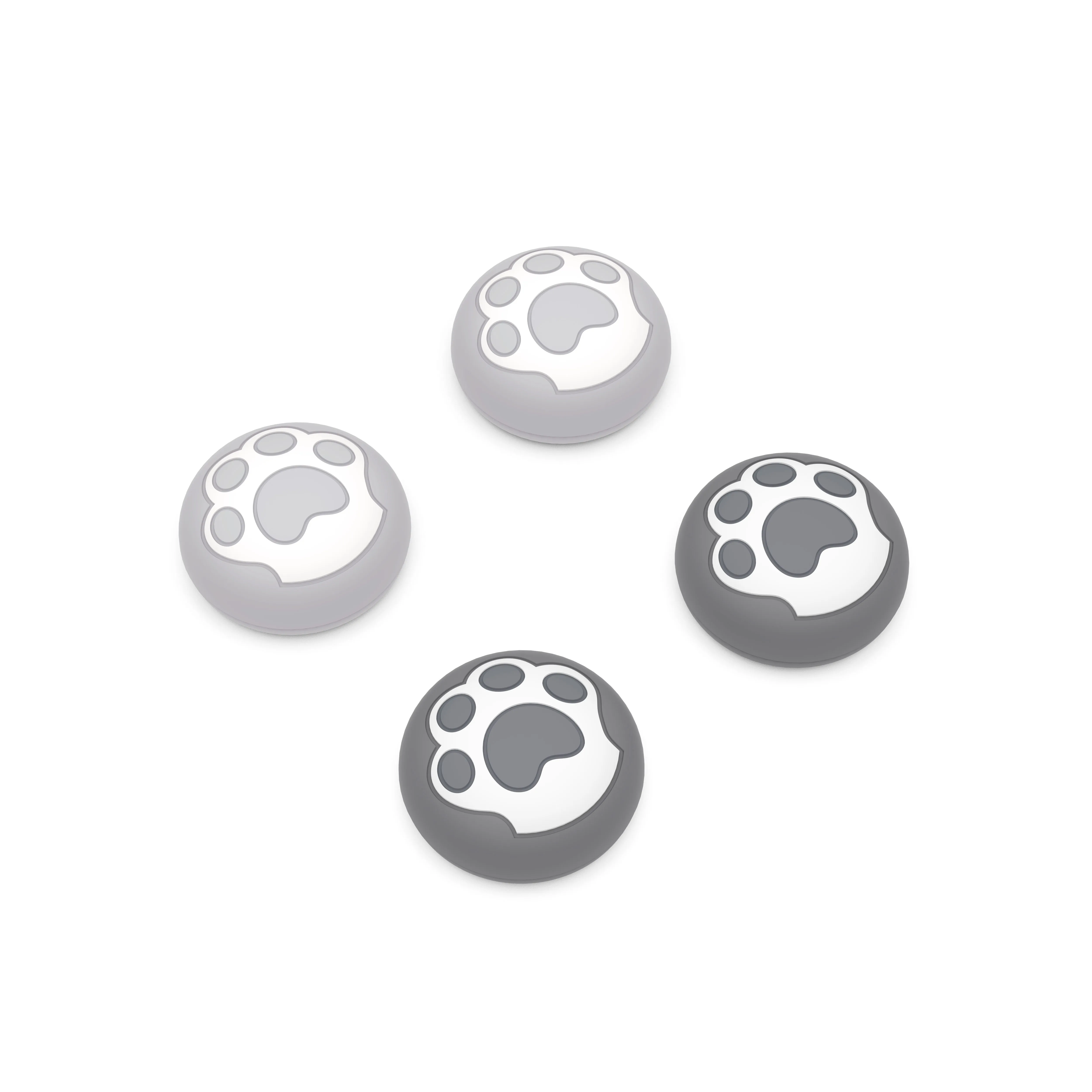 

PlayVital Cat Paw Cute Thumb Grips Joystick Caps for ps5/4, Thumbstick Cover for Xbox Series X/S, for Switch Pro Controller