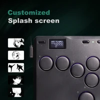Haute42 Arcade Joystick Mini Hitbox Leverless Arcade Controller For PC/PS4/PS5/Switch Leverless Arcade Stick Hitbox Fighting - Image 5