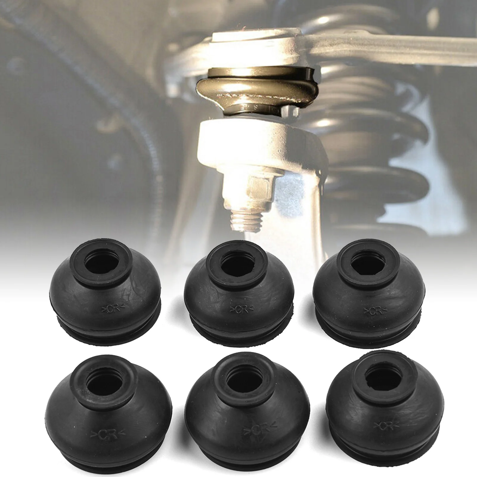 

Cap Dust Boot Covers Accessories Ball Joint 6 Pcs/set Decor Replacement Tie Rod End New Practical Saves Effort