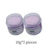 10g 2 pieces Acrylic Powder Dipping powder Carving Extension Powder 3