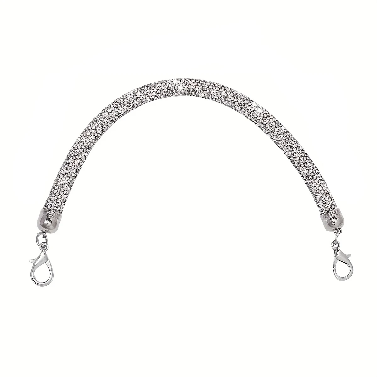 Glam Sparkle Rhinestone Crystal Bag Strap - Elegant Replacement Accessory