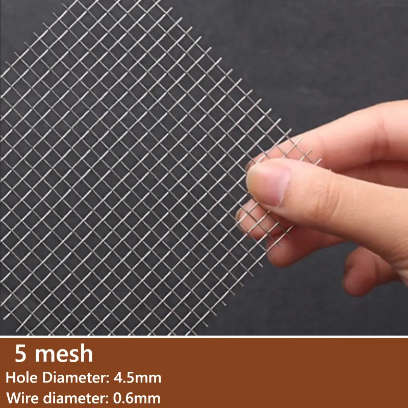 1-5pcs 304 Stainless steel filter screen 4/5/8/20/30/40-400 Mesh Woven Wire High Quality Stainless Steel Screening Filter Sheet - Image 17