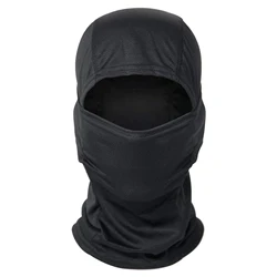 Unisex UV-Protective Lightweight Ski Mask (Black)