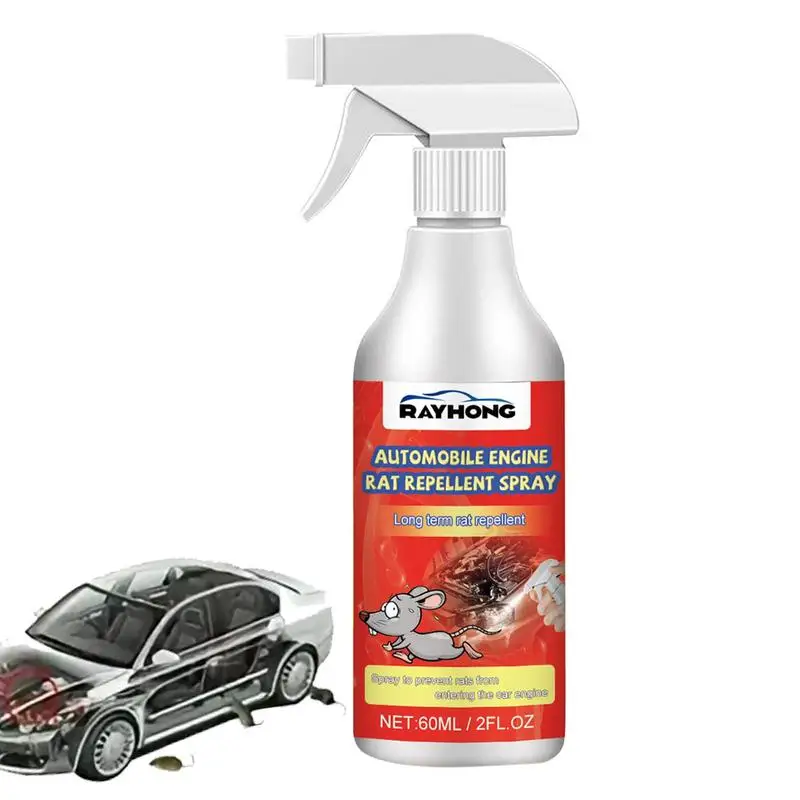 Automobile Engine Rat Repellent Spray Car Engine Protector Anti Mouse Olio Di Menta Piperita Limone Essentia Oil Sand Holly Essence