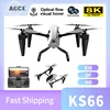 New KS66 Mini Drone 4K Professinal 8K HD Dual Camera 5G WIFI Wide Angle Optical Flow Localization Brushless Motor RC Quadcopter 1