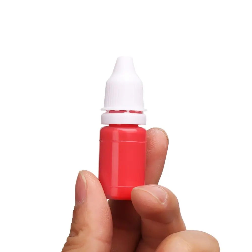 2Pcs 8ml Flash Refill Ink 9 Color Inking Photosensitive Seal Stamp Oil for Wood Paper Wedding Scrapbooking Make Seal Ink