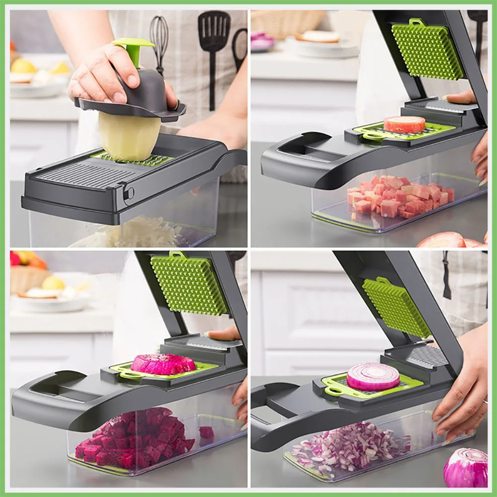 Multifunctional Vegetable Choppers Slicer Food Onion Cutter Dicer