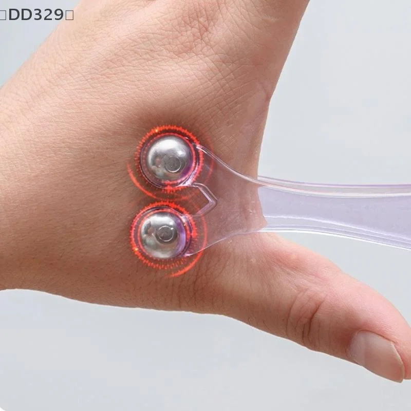 〔DD329〕Finger Massager Roller Magnetic Bead Dual Head Massag Hand Joint Tiger Mouth Acupoint Fatigue Inflammation Meridian Clamp
