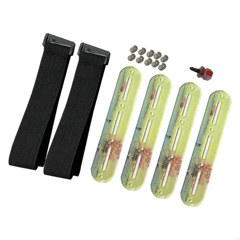 02DB Acrylics Embroidery Side Clamp Set Stitching Side Tension Clip for Embroidery