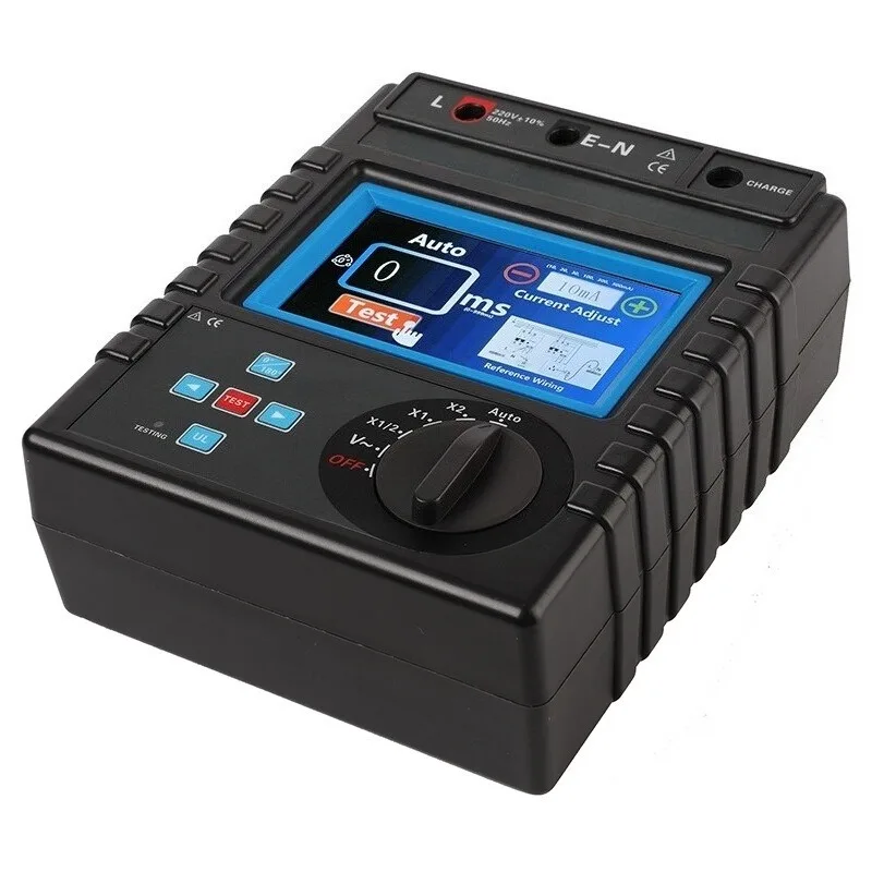 ETCR8600B RCD 테스터 누설 방지 스위치 테스터 5 1000mA AC 전압계