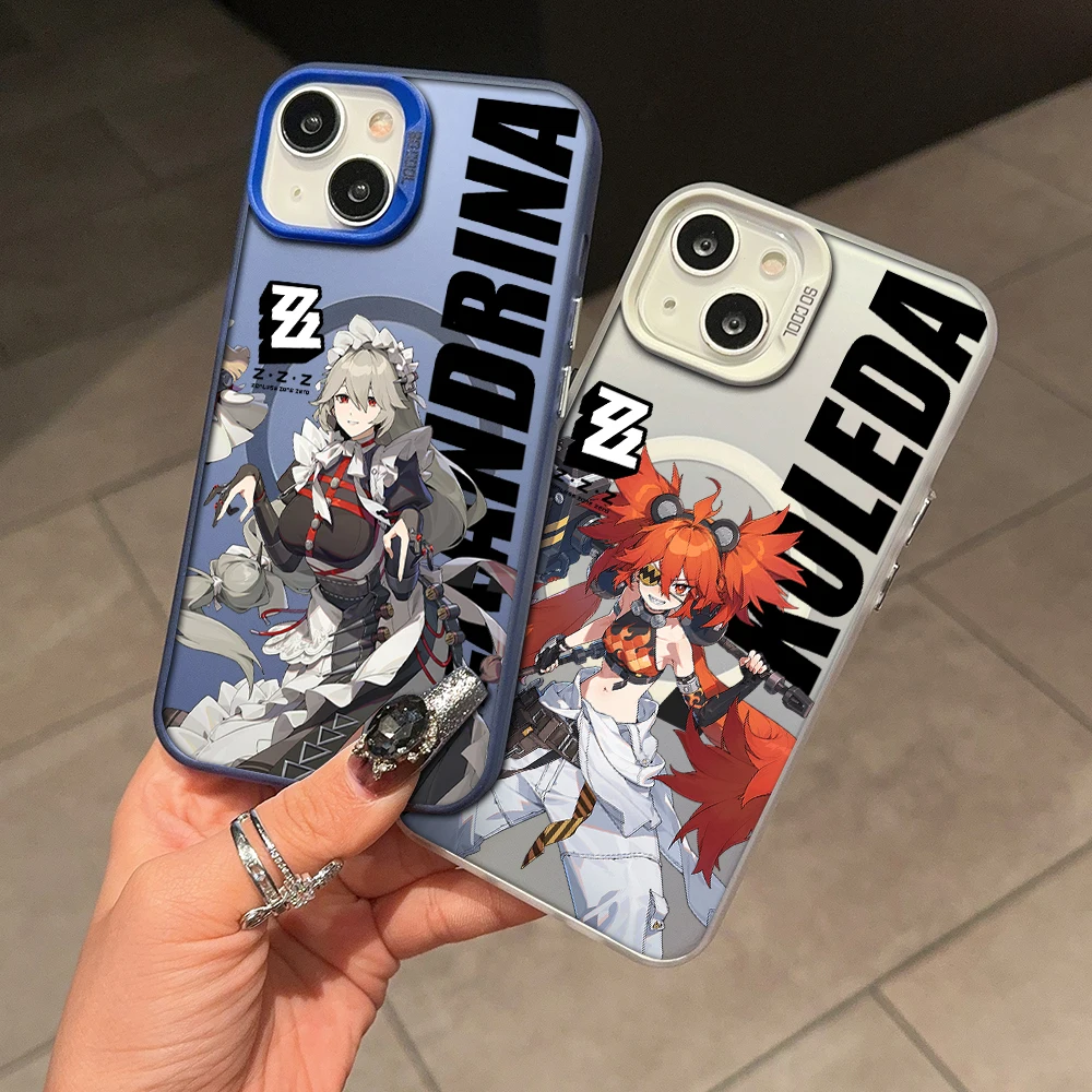 Latest Hot Games Zenless Zone Zero Magsafe Magnetic Phone Case for