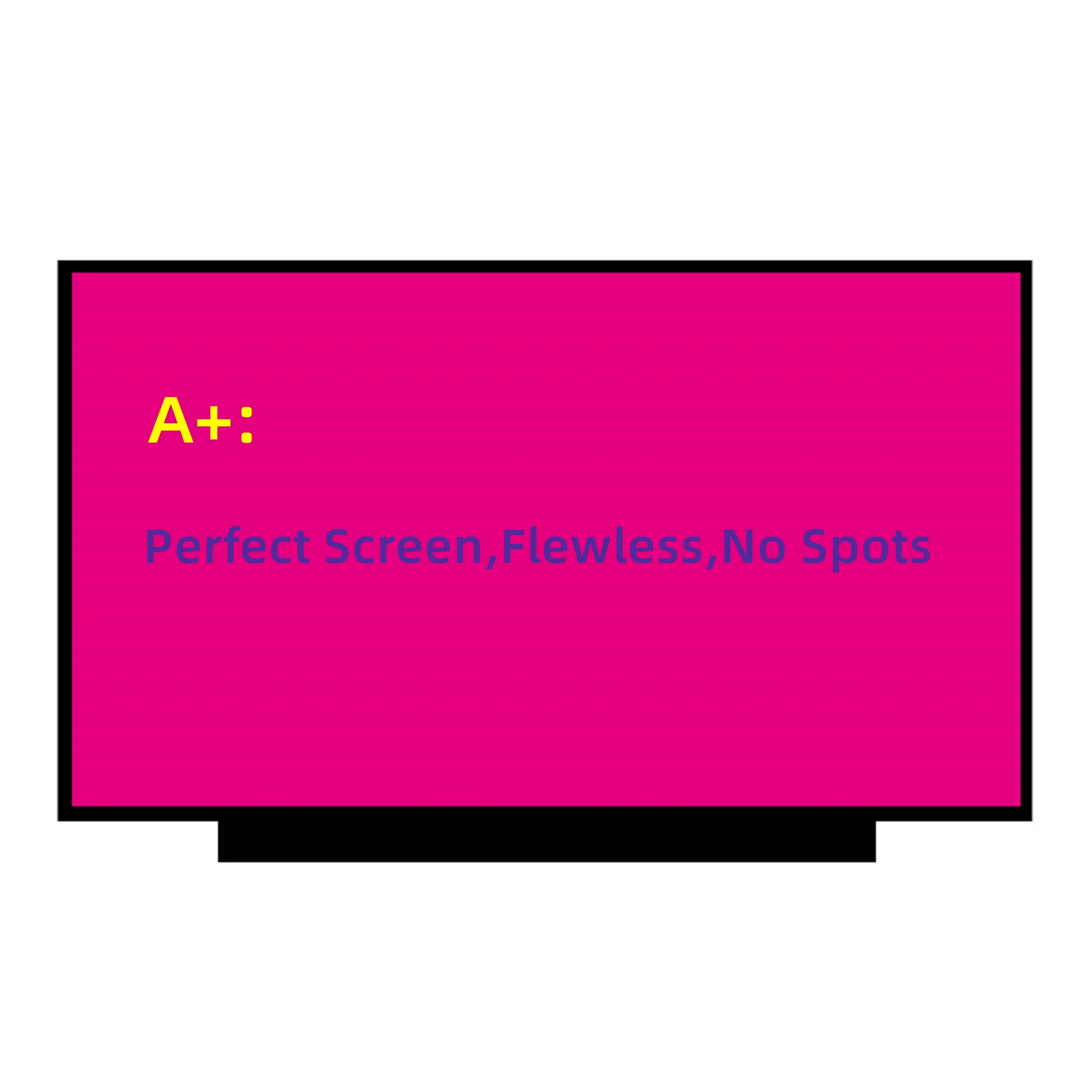 B140HTN02.2 14.0 1920X1080 eDP 30 핀 디스플레이, 나사 구멍 없음 LED LCD 화면