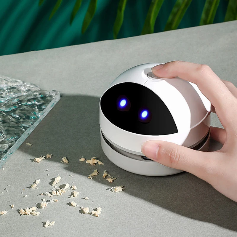 

Mini USB Vacuum Desk Table Cleaner Dust Vacuum Table Sweeper Desktop Cleaner With Clean Brush For Home Office