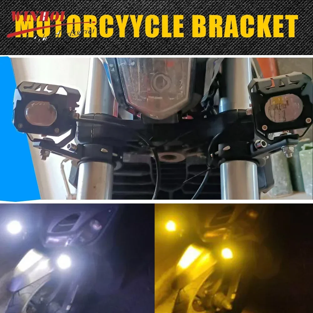 Motorcycle Mounting Bracket Spotlight Headlight Fog Driving Lights Brackets Universal Bicycles Mount Bracket Durable Reviews motorcycle light bracket