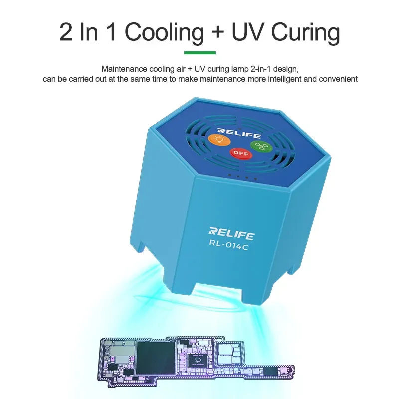 RELIFE RL-014C 2 in 1 Ʈ ǳ ð, UV  ִ ũ    UV ȭ  , 5W + UV ȭ