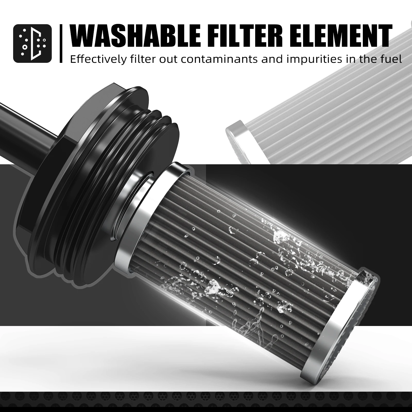 NICECNC Für KTM 690 Enduro SMC R 2012-2023 Für Husqvarna 701 Enduro R Supermoto 35 Mikron Kraftstoff Filter für GasGas ES 700 SM700 – Detail 6